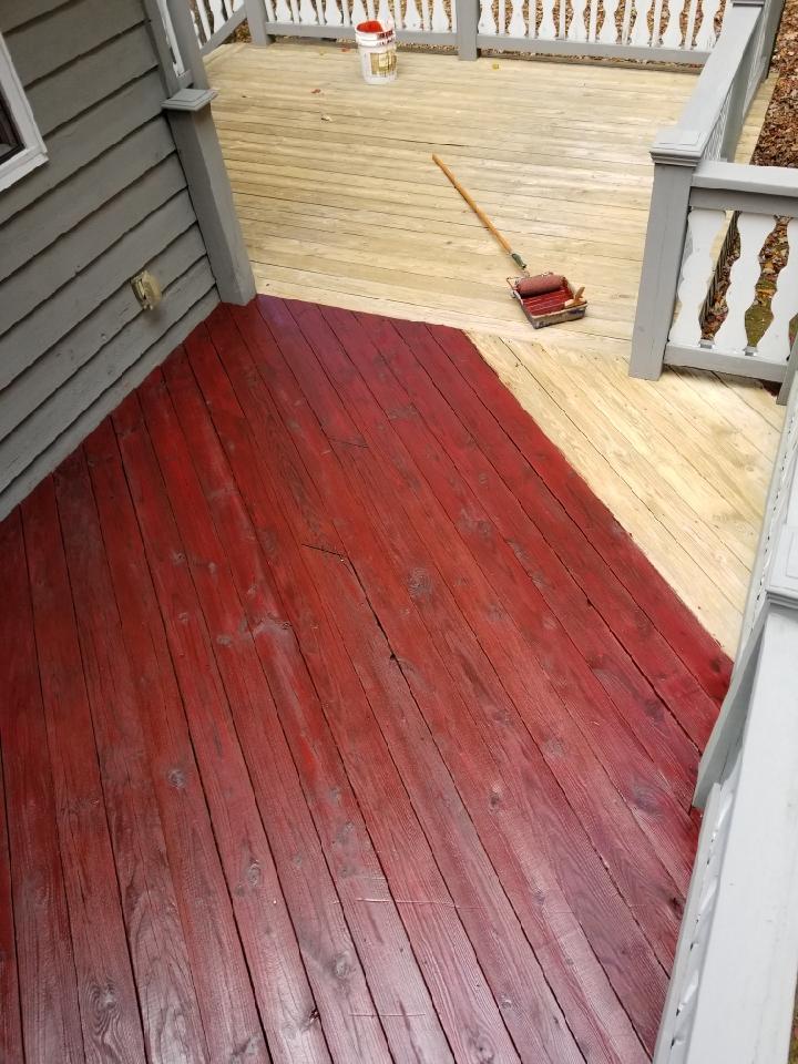 Deck restoration